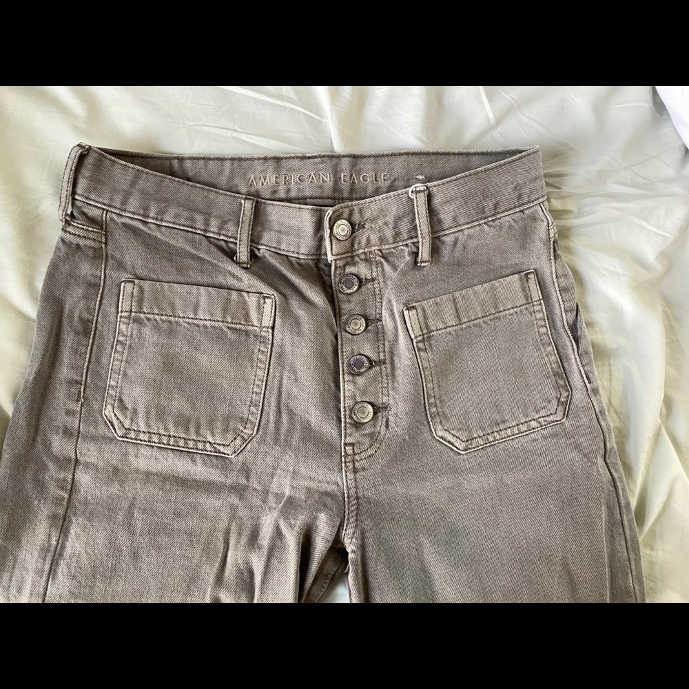 american eagle cropped jeans